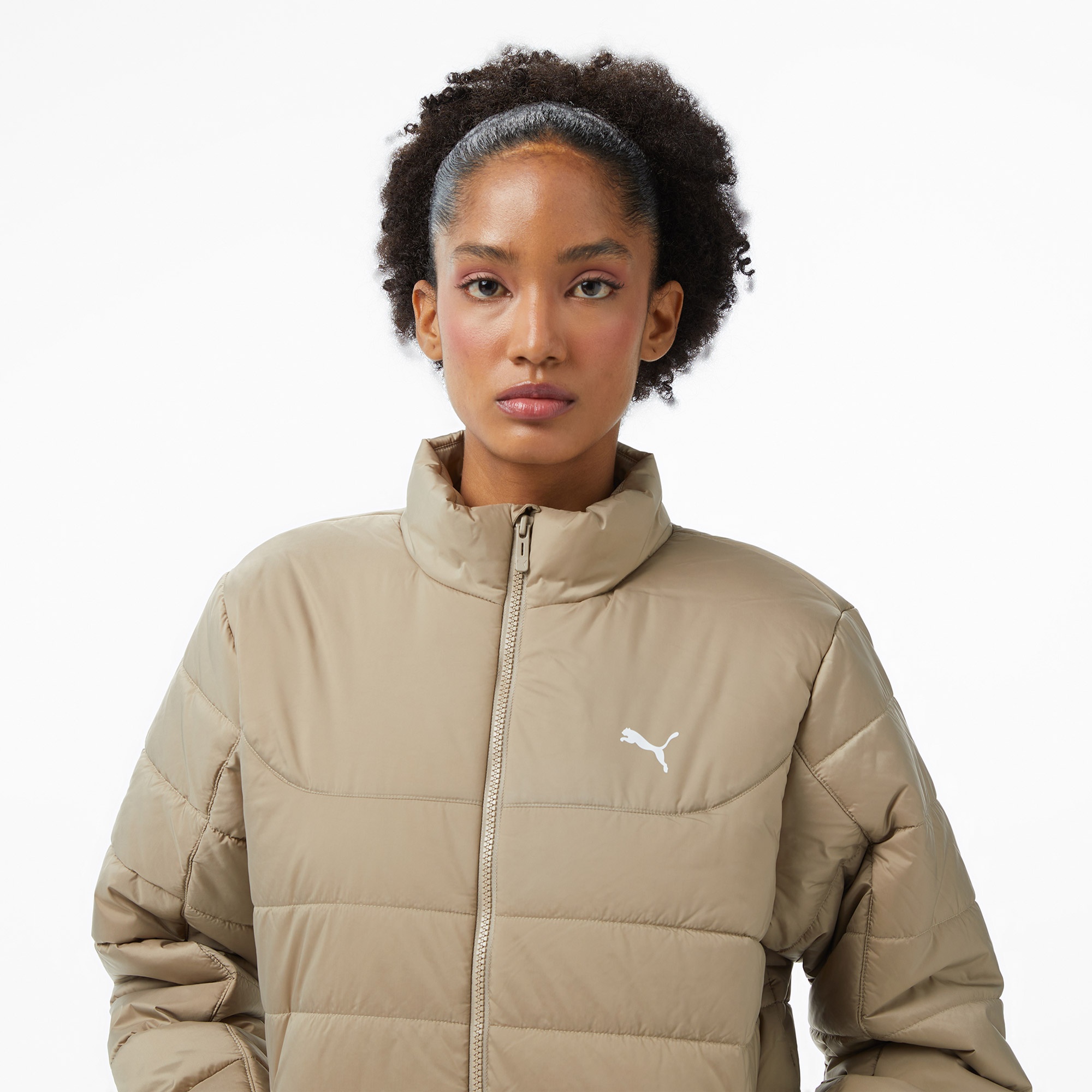 Puma Ess Padded Kadın Krem Ceket