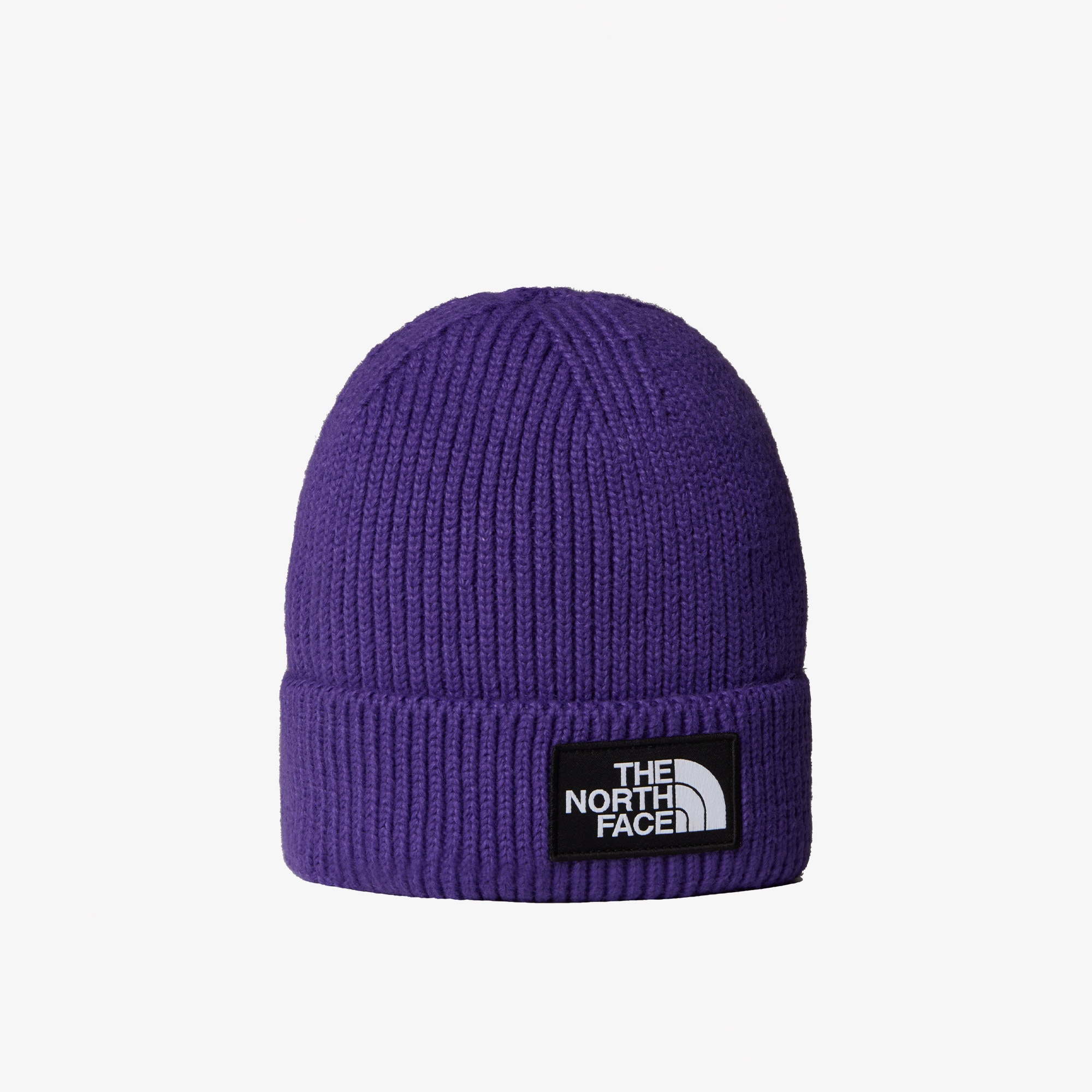 The North Face Logo Box Cuffed Unisex Mor Outdoor Bere