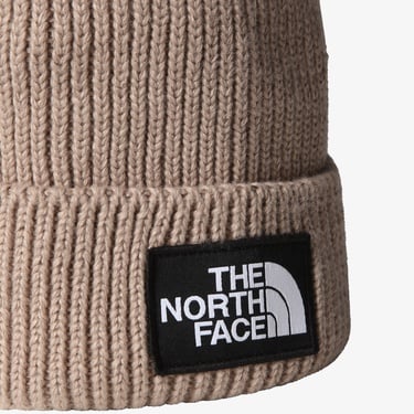  The North Face Logo Box Cuffed Unisex Gri Outdoor Bere