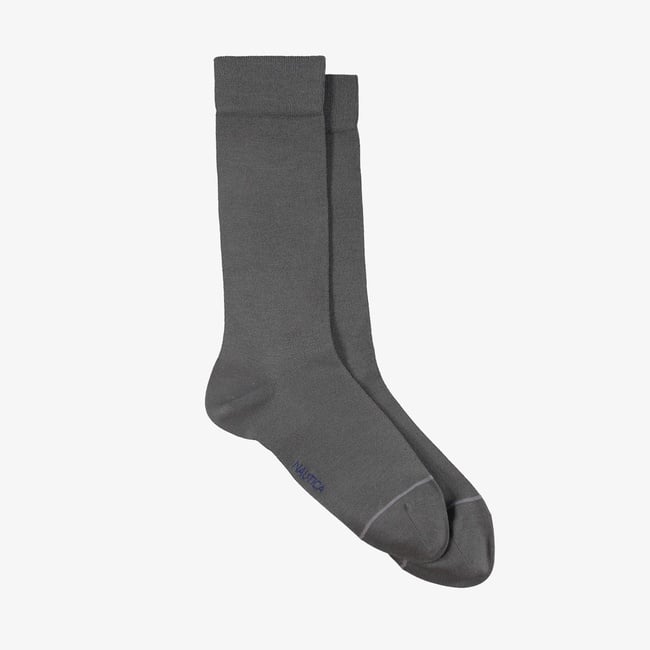  Nautica Unisex Gri Çorap