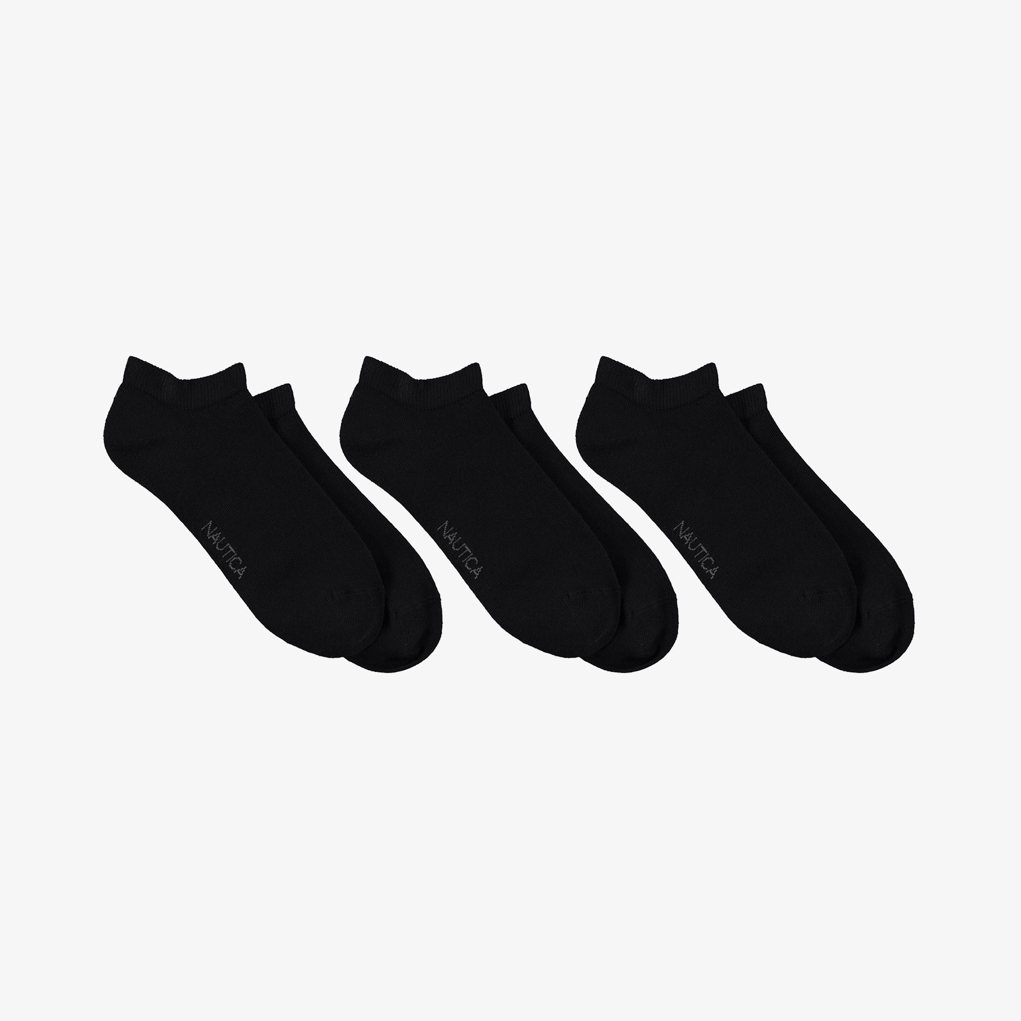 Nautica Unisex Siyah 3'lü Çorap