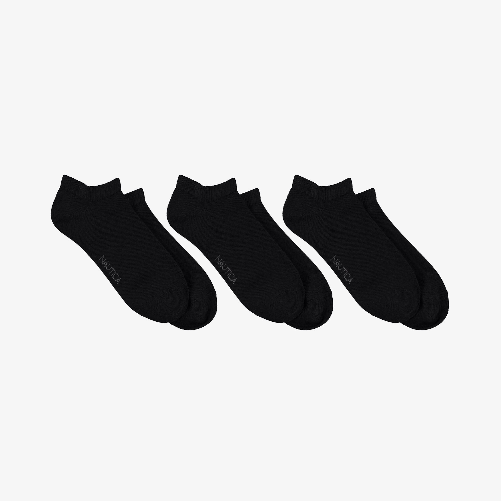  Nautica Unisex Siyah 3'lü Çorap