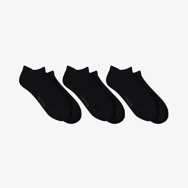  Nautica Unisex Siyah 3'lü Çorap