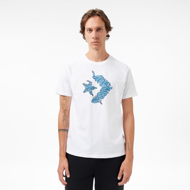  Converse Erkek Beyaz T-Shirt