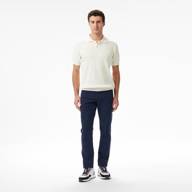  Nautica Erkek Krem Regular Fit Kısa Kollu Triko