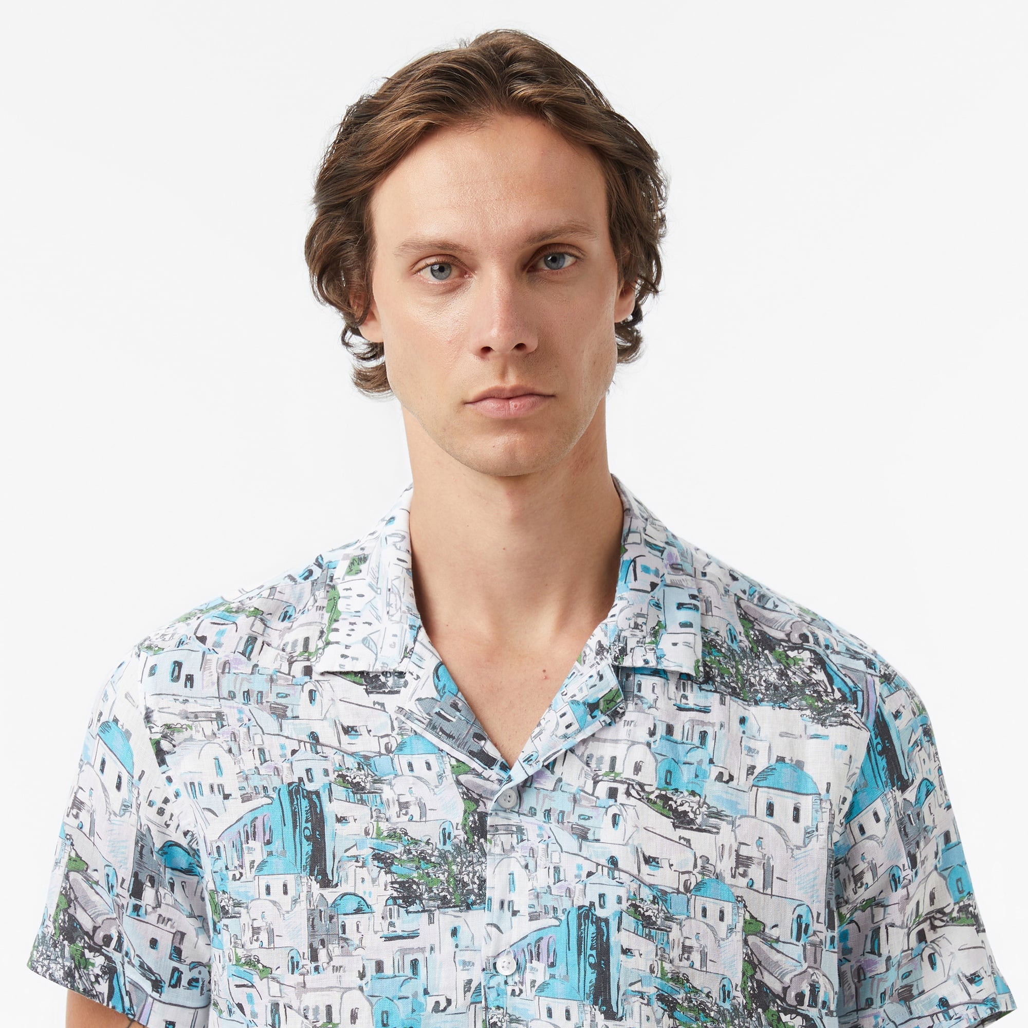 Nautica Erkek  Mavi Gömlek