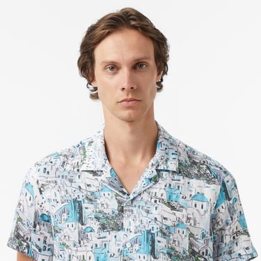  Nautica Erkek  Mavi Gömlek