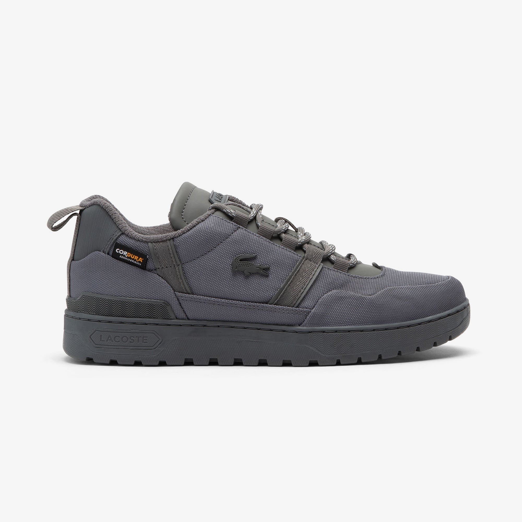 Lacoste T-Clip Winter Erkek Gri Sneaker