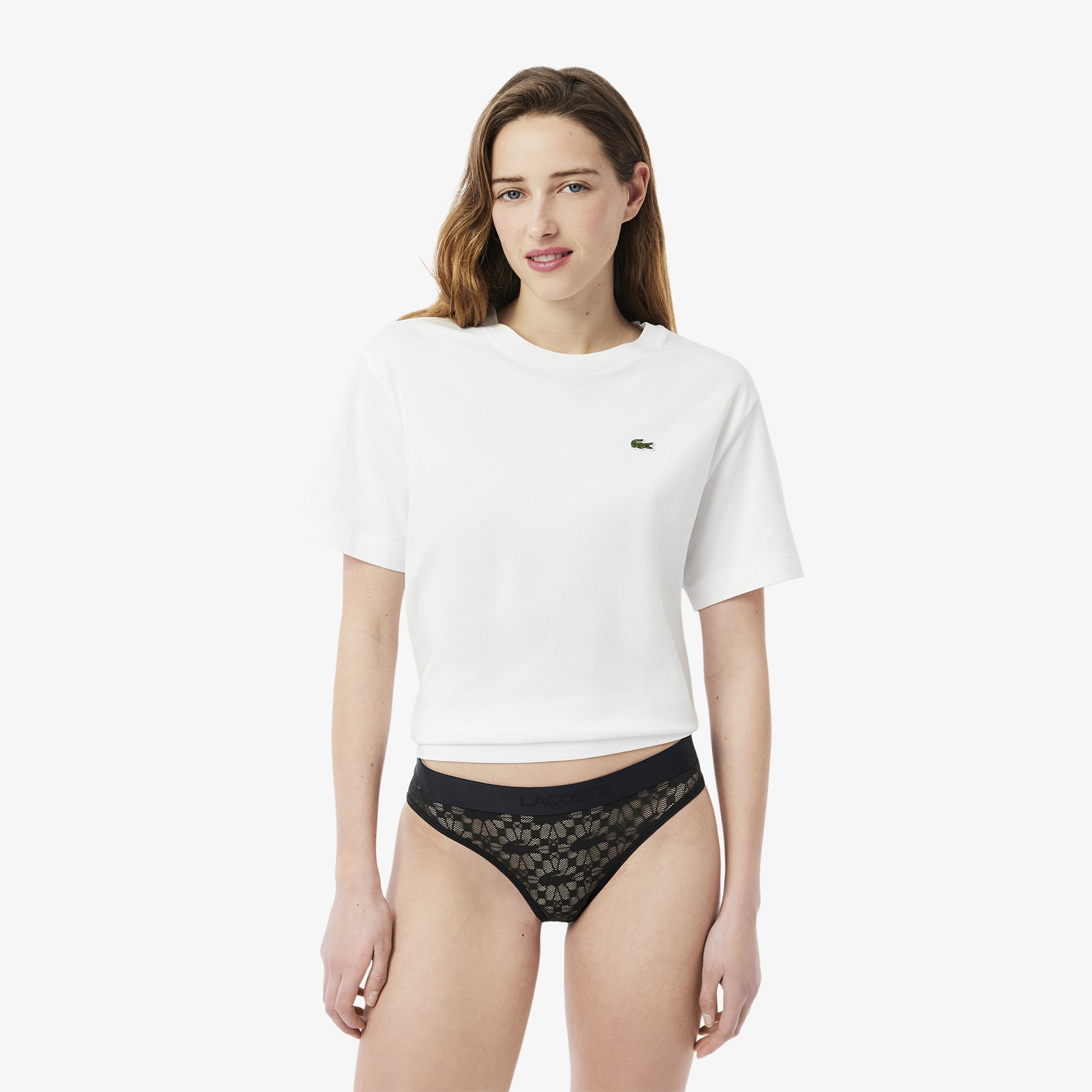 Lacoste Kadın Siyah Külot