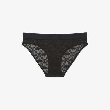  Lacoste Kadın Siyah Külot