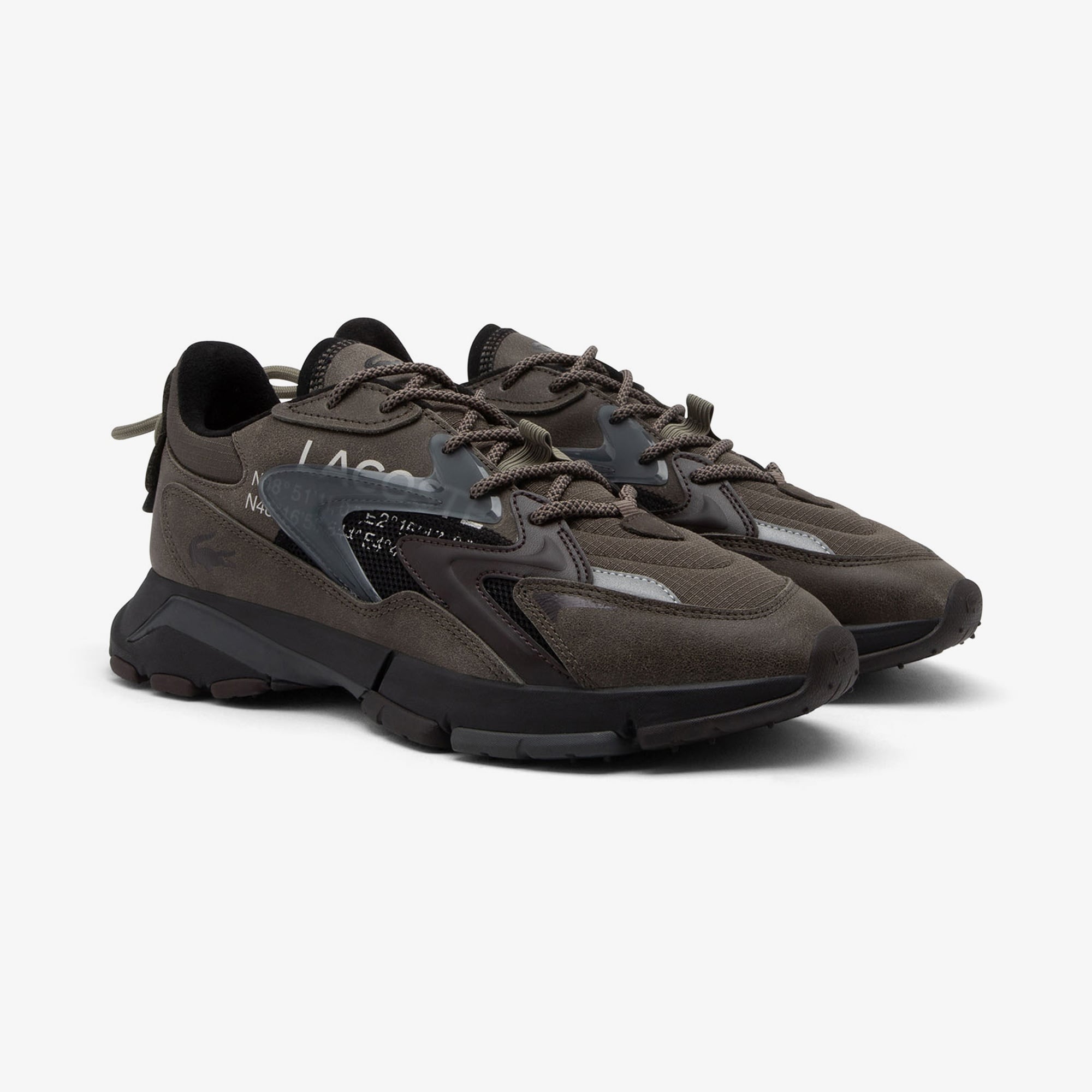 L003 Neo Tech Erkek Koyu Kahverengi Sneaker