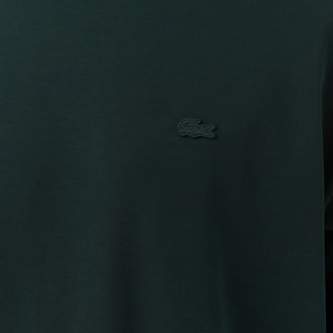  Lacoste Erkek Relaxed Fit Bisiklet Yaka Koyu Yeşil Sweatshirt