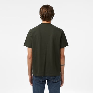  Lacoste Erkek Classic Fit Bisiklet Yaka Haki T-Shirt