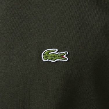  Lacoste Erkek Classic Fit Bisiklet Yaka Haki T-Shirt