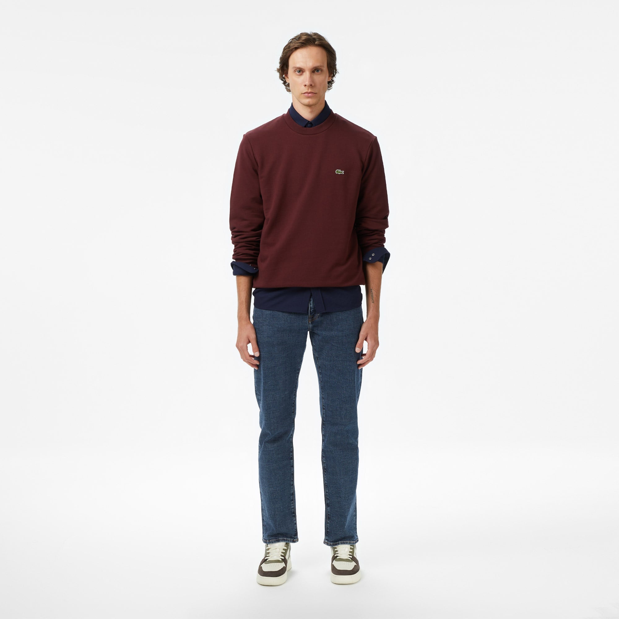 Lacoste Erkek Lacivert Jean Pantolon