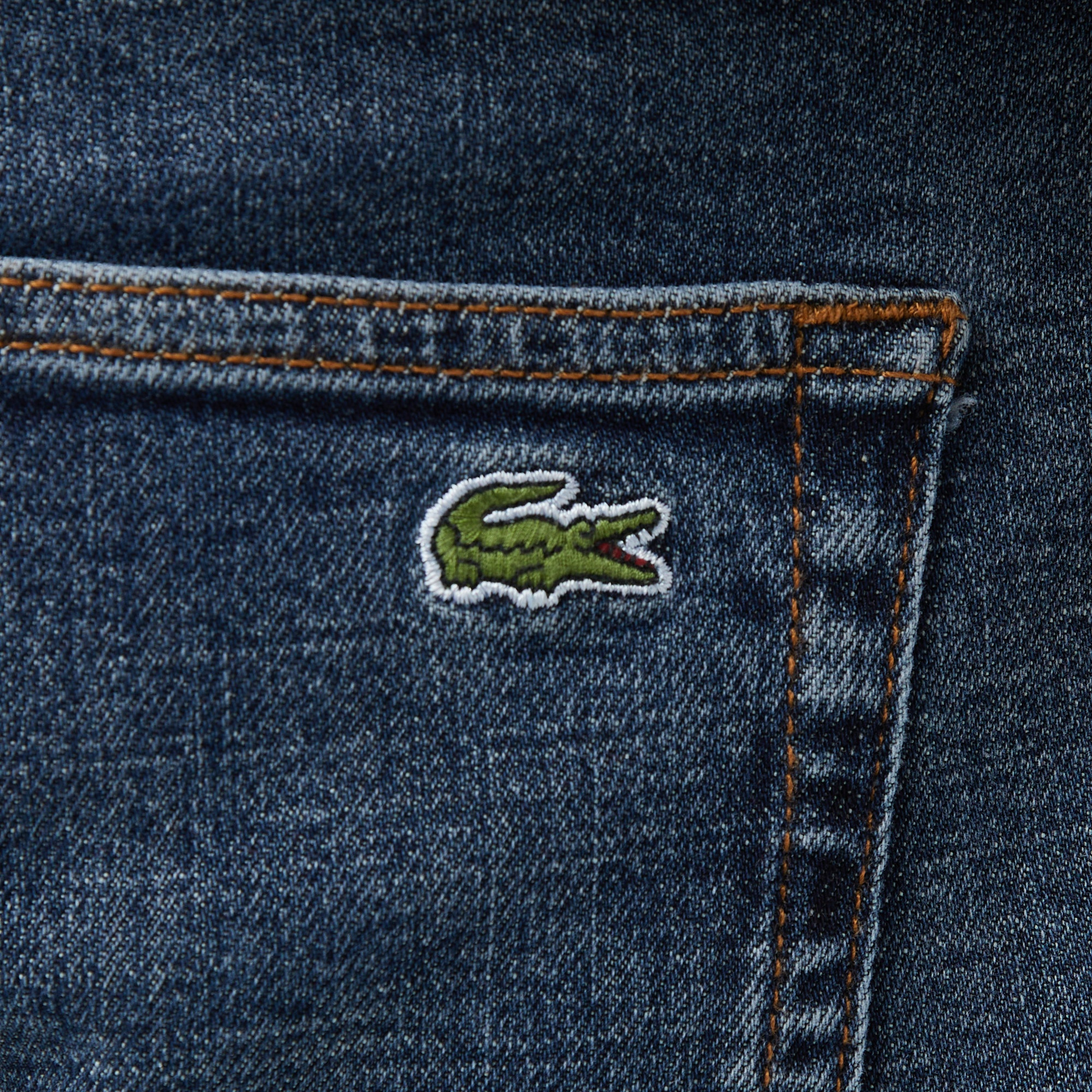 Lacoste Erkek Lacivert Jean Pantolon