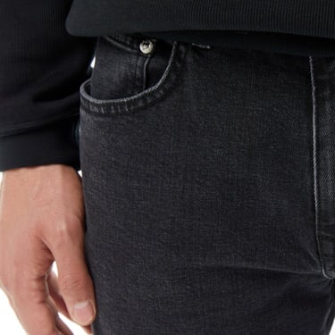  Lacoste Erkek Siyah Jean Pantolon