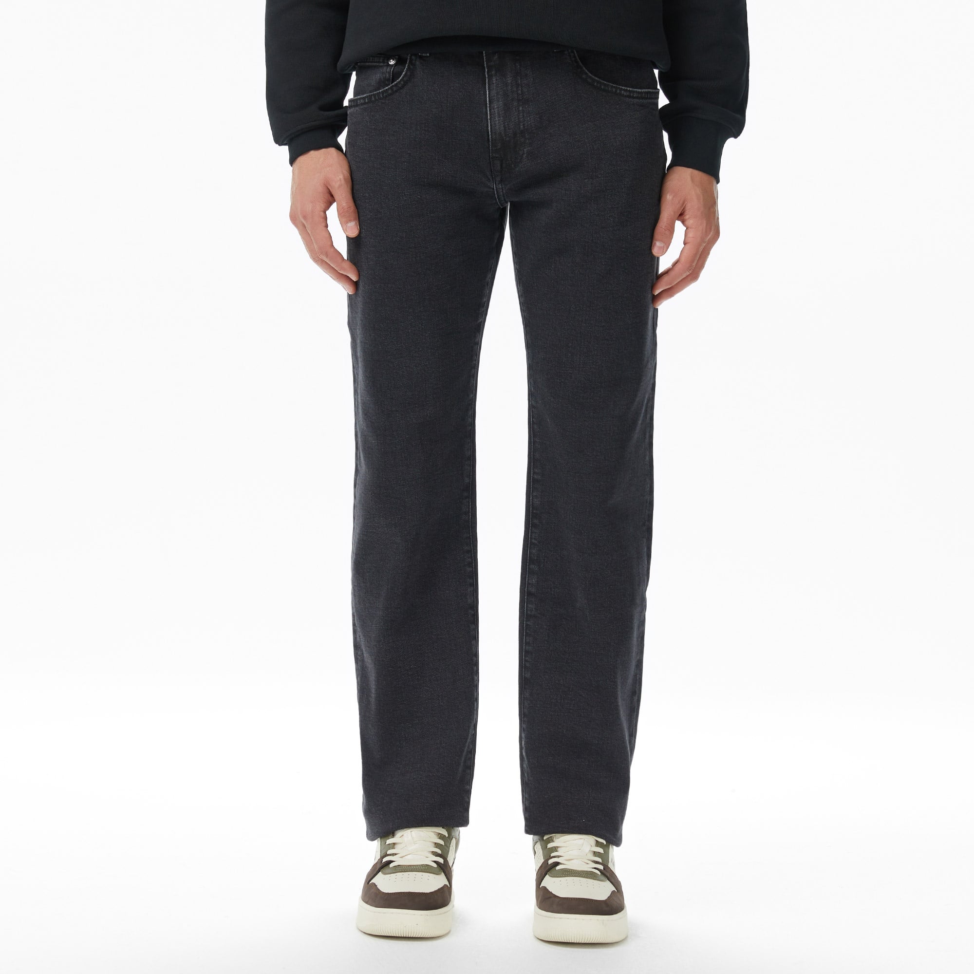 Lacoste Erkek Siyah Jean Pantolon