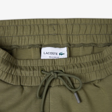  Lacoste Erkek Loose Fit Haki Eşofman Altı