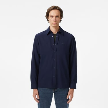  Lacoste Erkek Regular Fit Lacivert Gömlek
