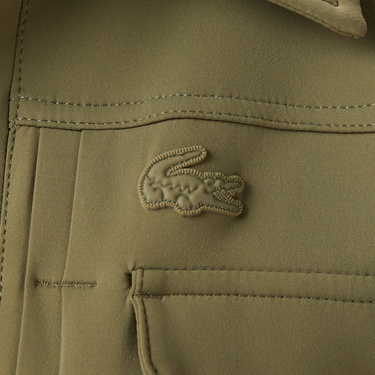  Lacoste Kadın Haki Dış Gömlek