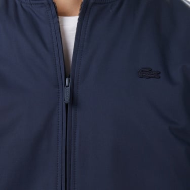  Erkek Dik Yaka Lacivert Bomber Ceket