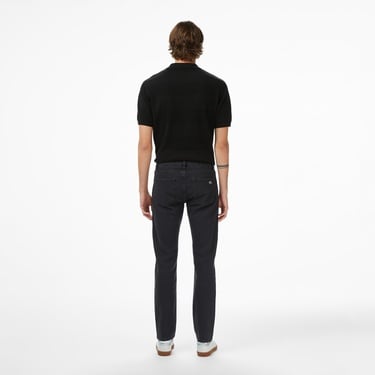  Lacoste Erkek Regular Fit Siyah Jean Pantolon