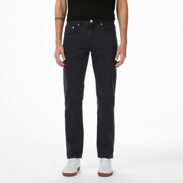  Lacoste Erkek Regular Fit Siyah Jean Pantolon