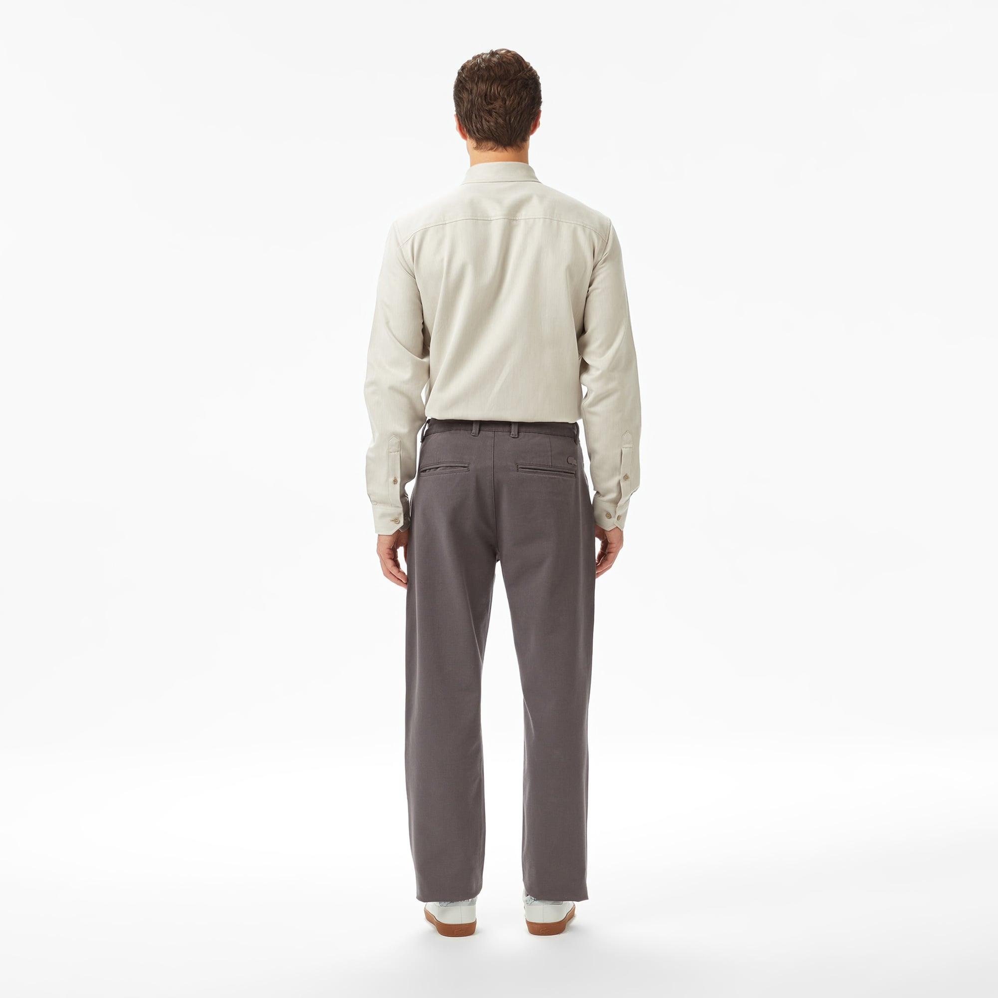 Lacoste Erkek Slim Fit Koyu Gri Pantolon