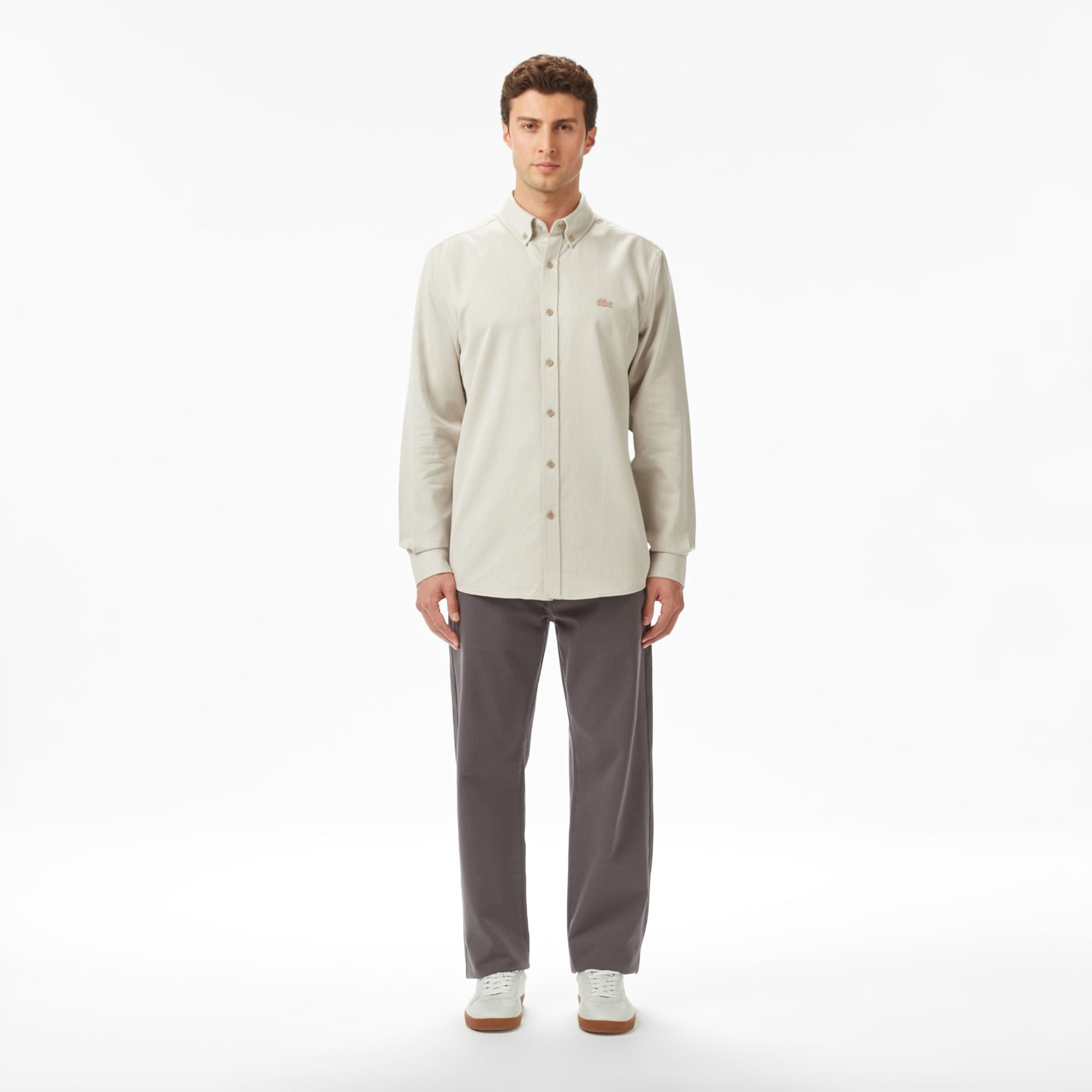 Lacoste Erkek Slim Fit Koyu Gri Pantolon