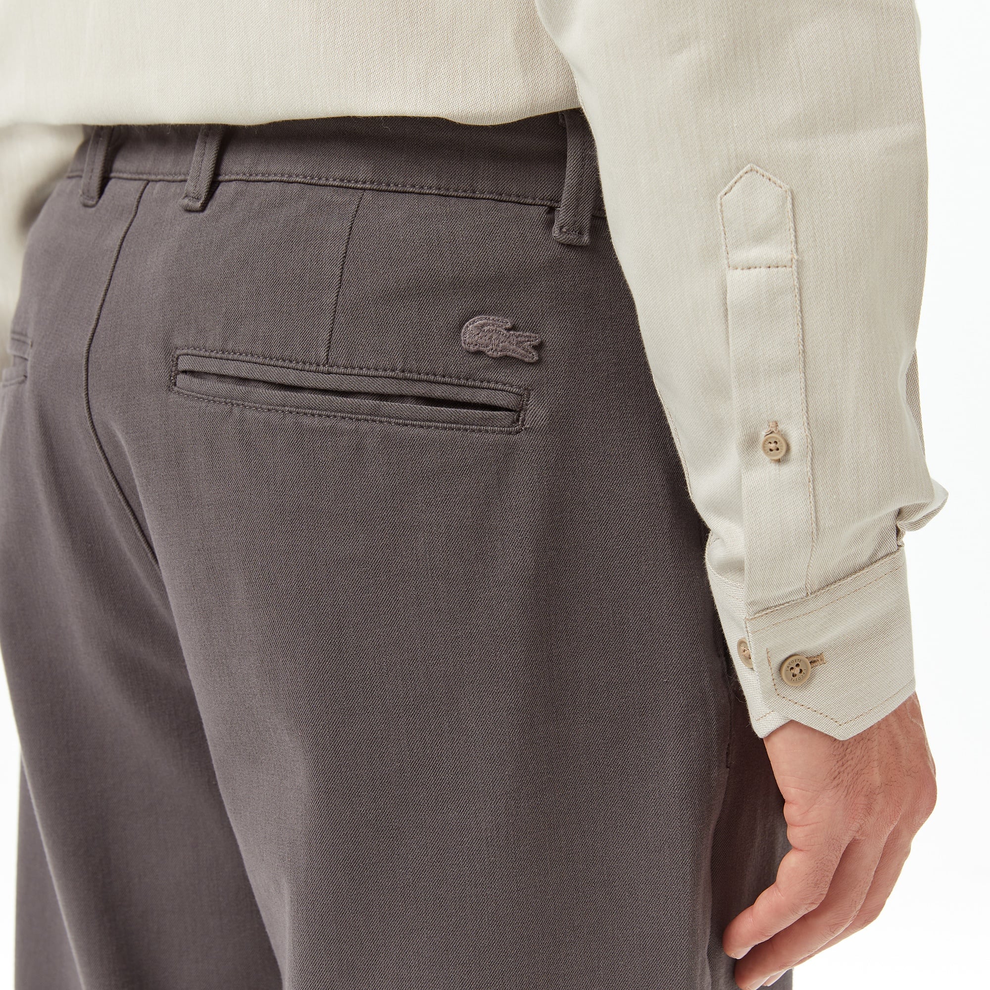 Lacoste Erkek Slim Fit Koyu Gri Pantolon