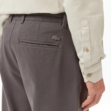  Lacoste Erkek Slim Fit Koyu Gri Pantolon