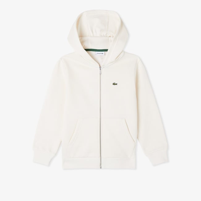  Lacoste Çocuk Kapüşonlu Krem Sweatshirt
