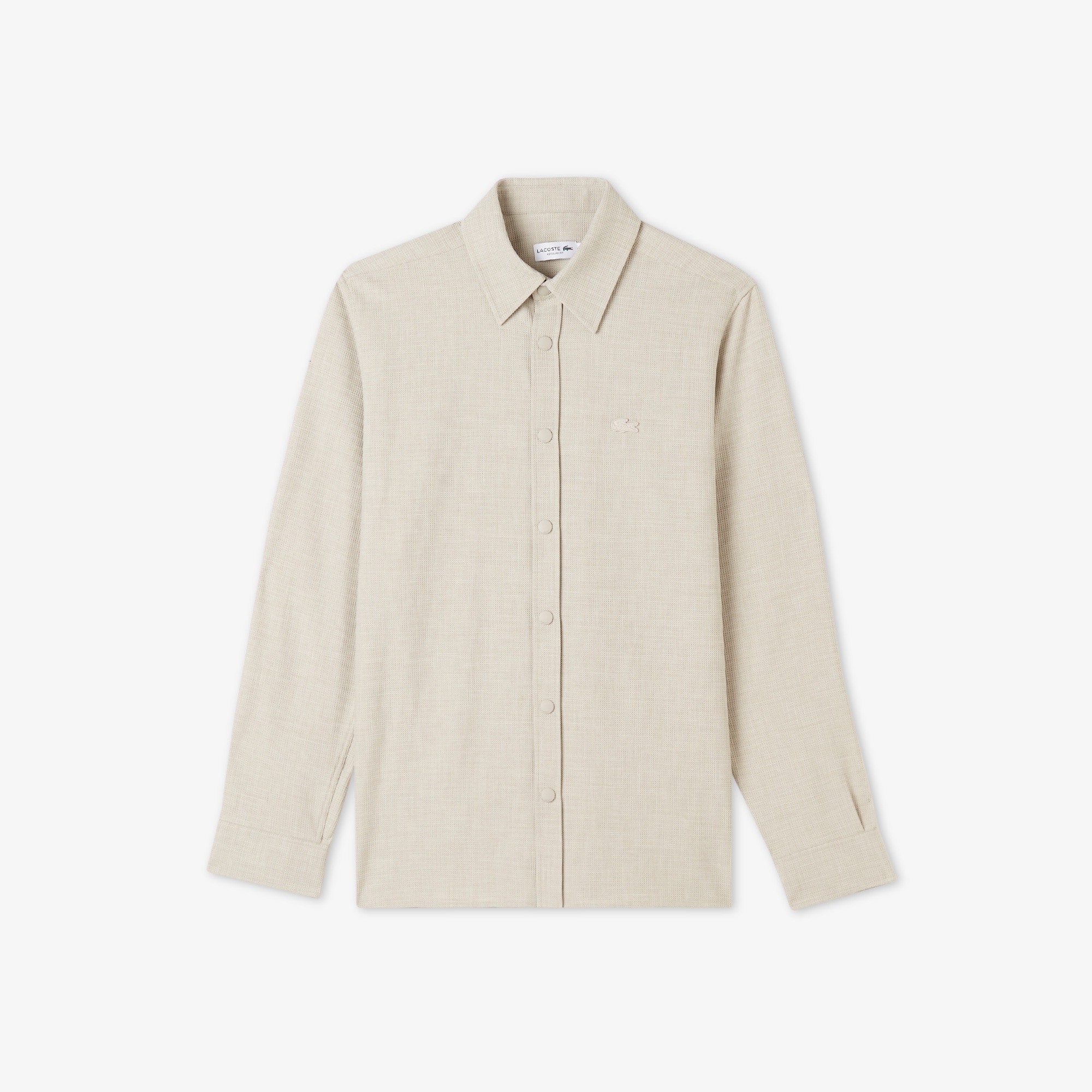 Lacoste Erkek Regular Fit Bej Gömlek