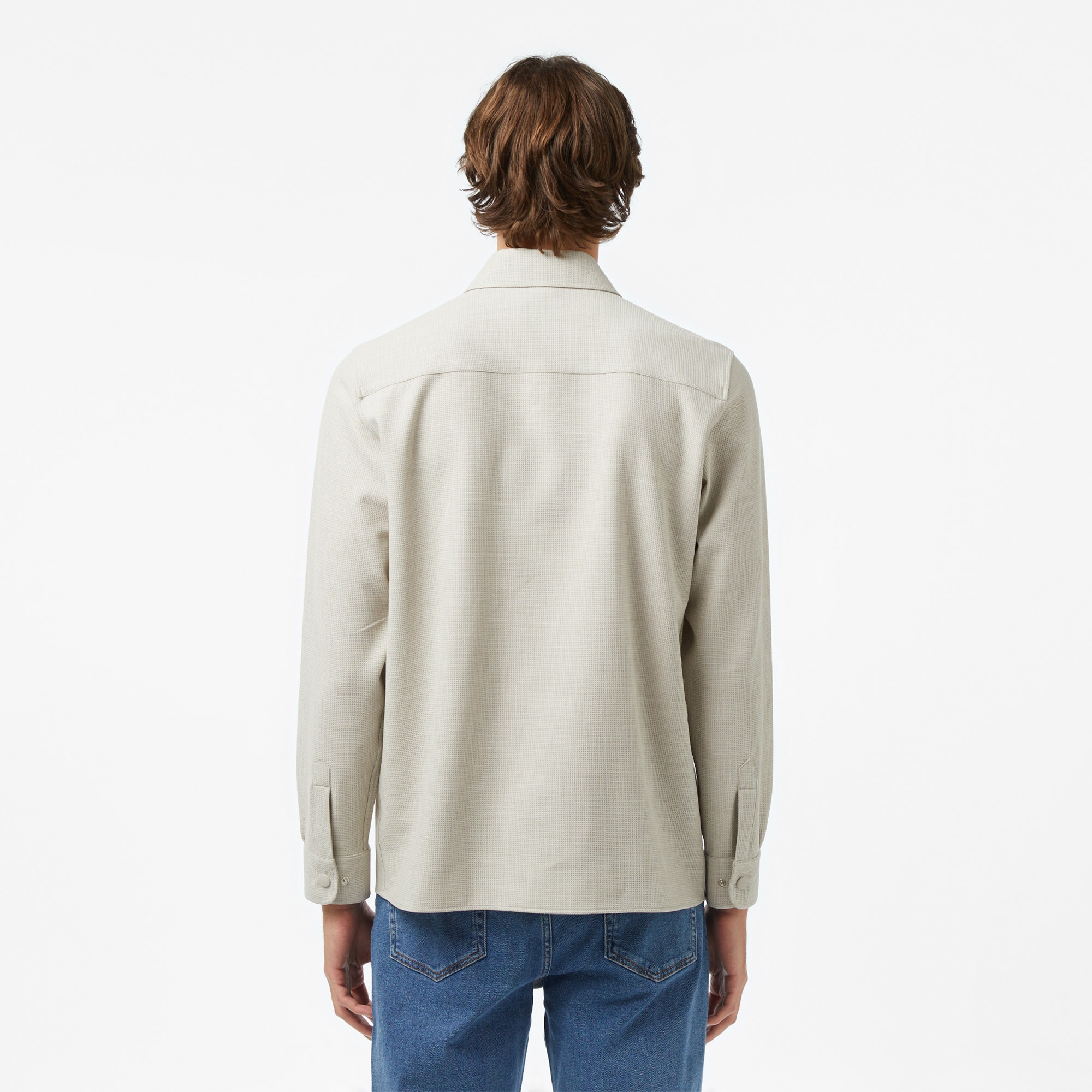 Lacoste Erkek Regular Fit Bej Gömlek