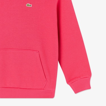  Çocuk Kapüşonlu Pembe Sweatshirt