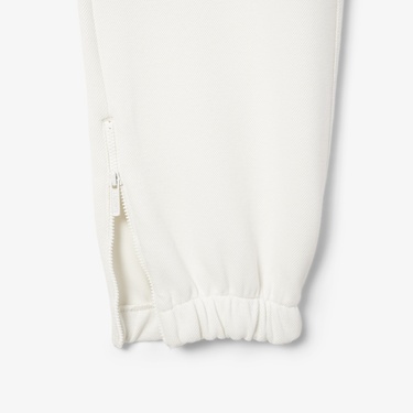  Lacoste Kadın Straight Fit Beyaz Eşofman Altı