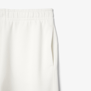  Lacoste Kadın Straight Fit Beyaz Eşofman Altı