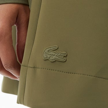  Lacoste Kadın Classic Fit Haki Etek