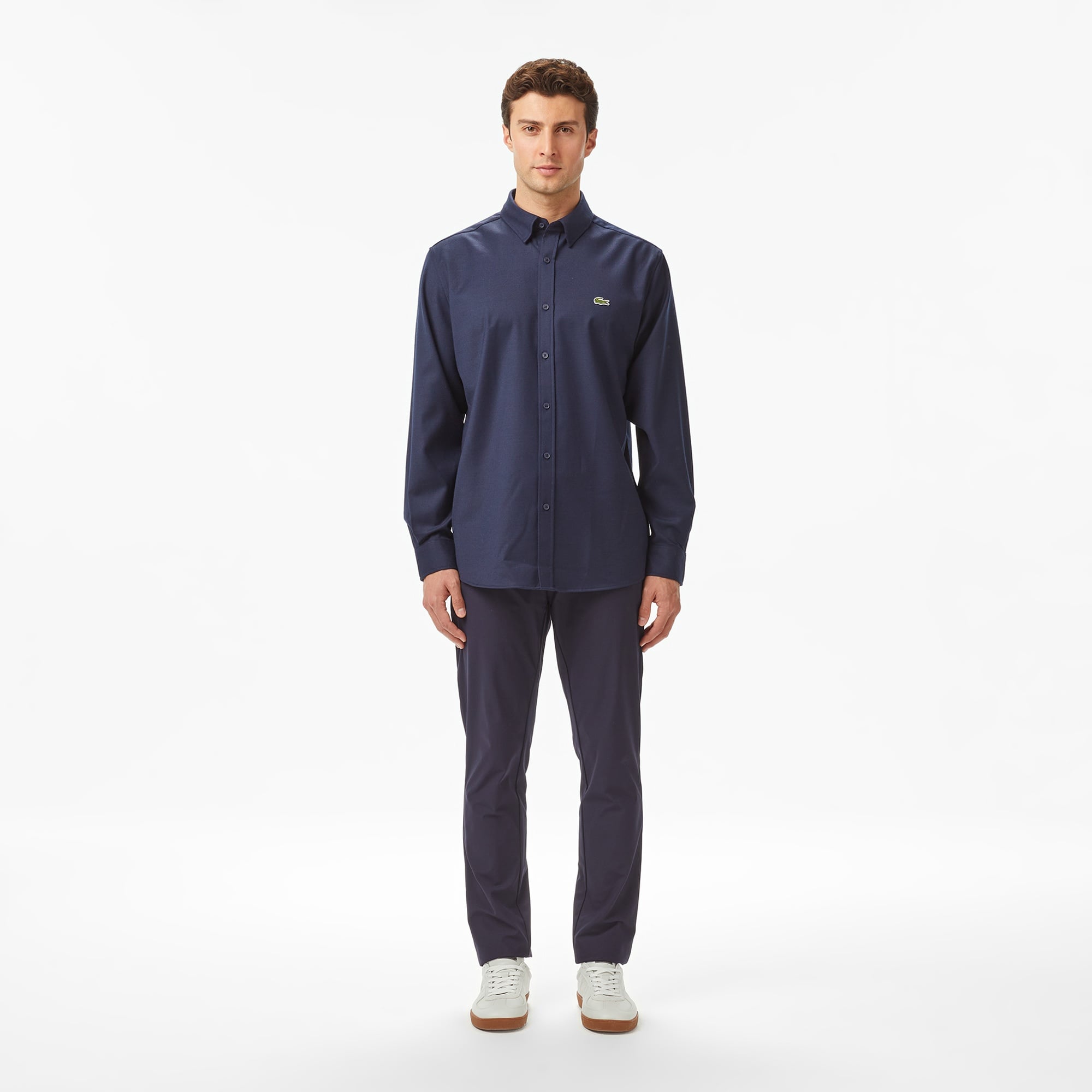 Lacoste Erkek Regular Fit Lacivert Gömlek