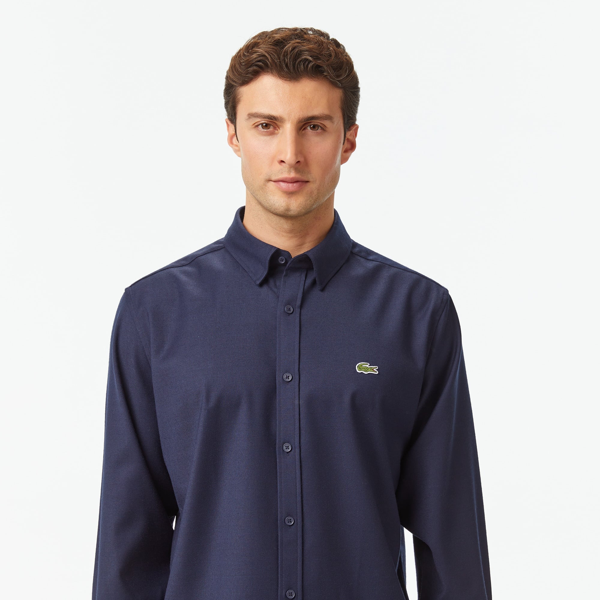 Lacoste Erkek Regular Fit Lacivert Gömlek