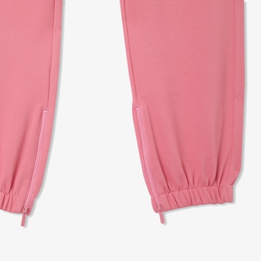  Lacoste Kadın Straight Fit Pembe Eşofman Altı