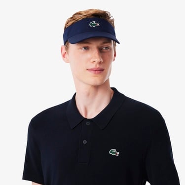  Lacoste Erkek Classic Fit Kısa Kollu Polo Yaka Lacivert Triko