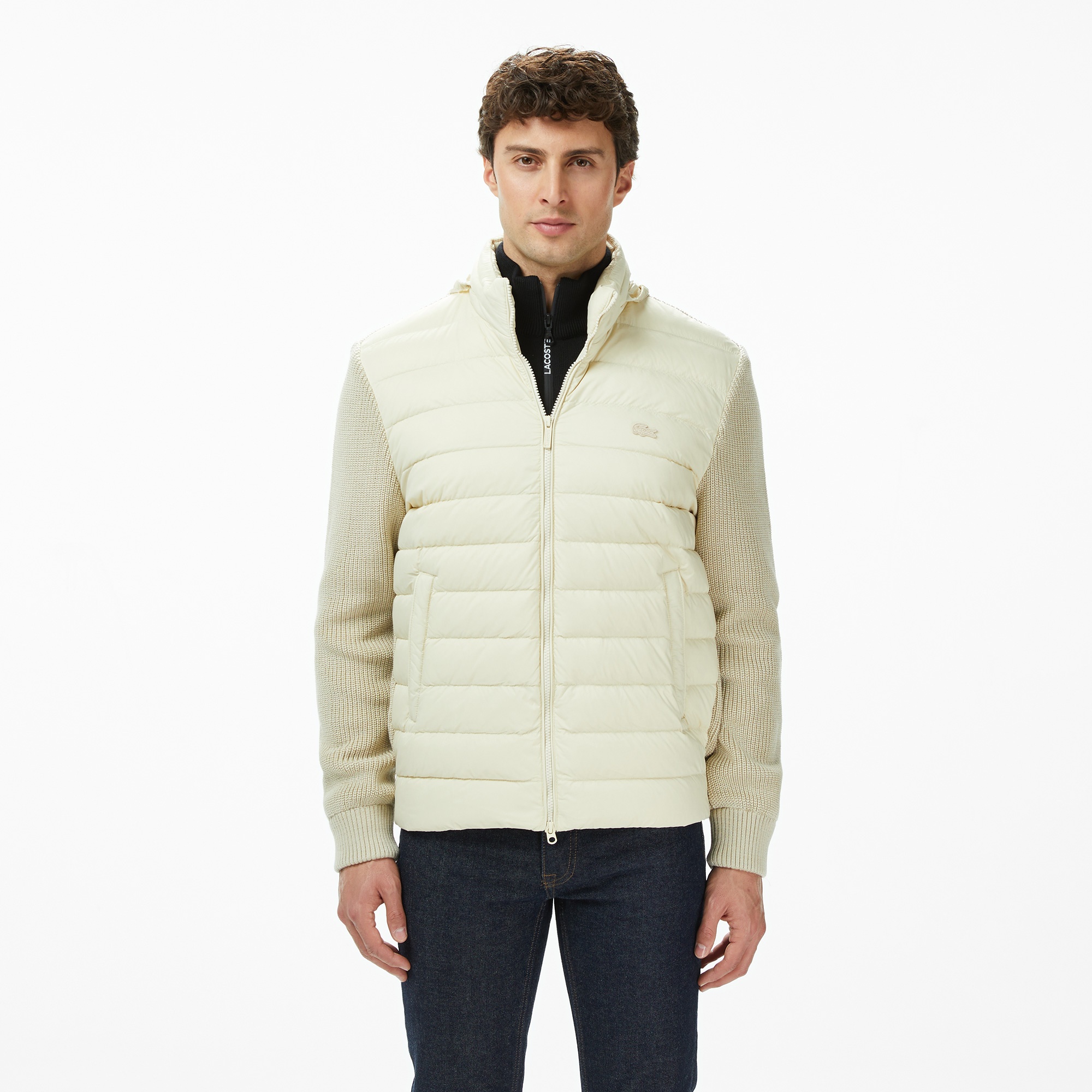 Lacoste Erkek Regular Fit Açık Kahverengi Mont