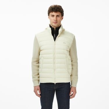  Lacoste Erkek Regular Fit Açık Kahverengi Mont