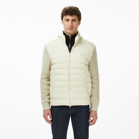  Lacoste Erkek Regular Fit Açık Kahverengi Mont