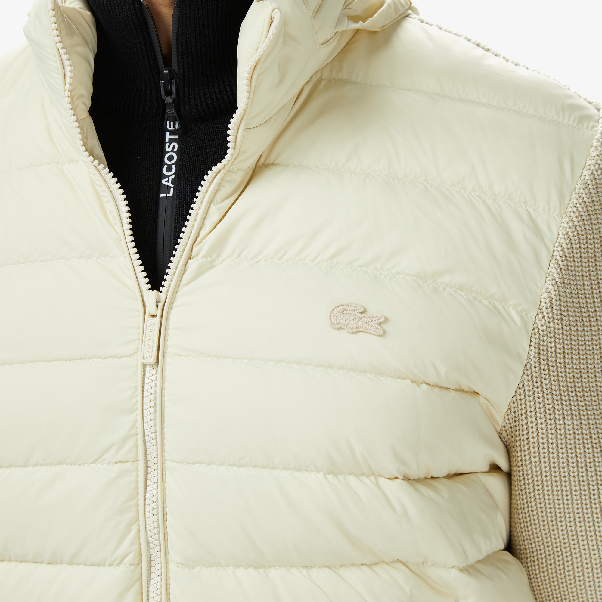 Lacoste Erkek Regular Fit Açık Kahverengi Mont