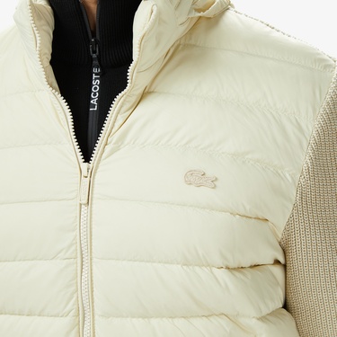  Lacoste Erkek Regular Fit Açık Kahverengi Mont