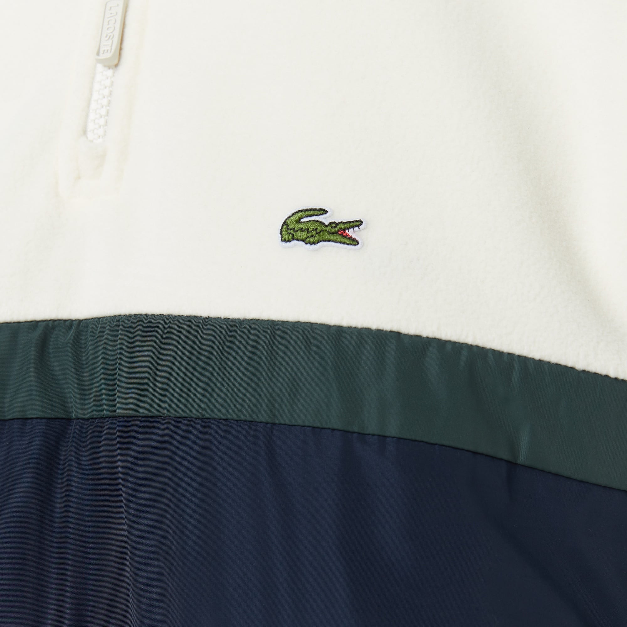 Lacoste Erkek Loose Fit Renk Bloklu Açık Mavi Sweatshirt