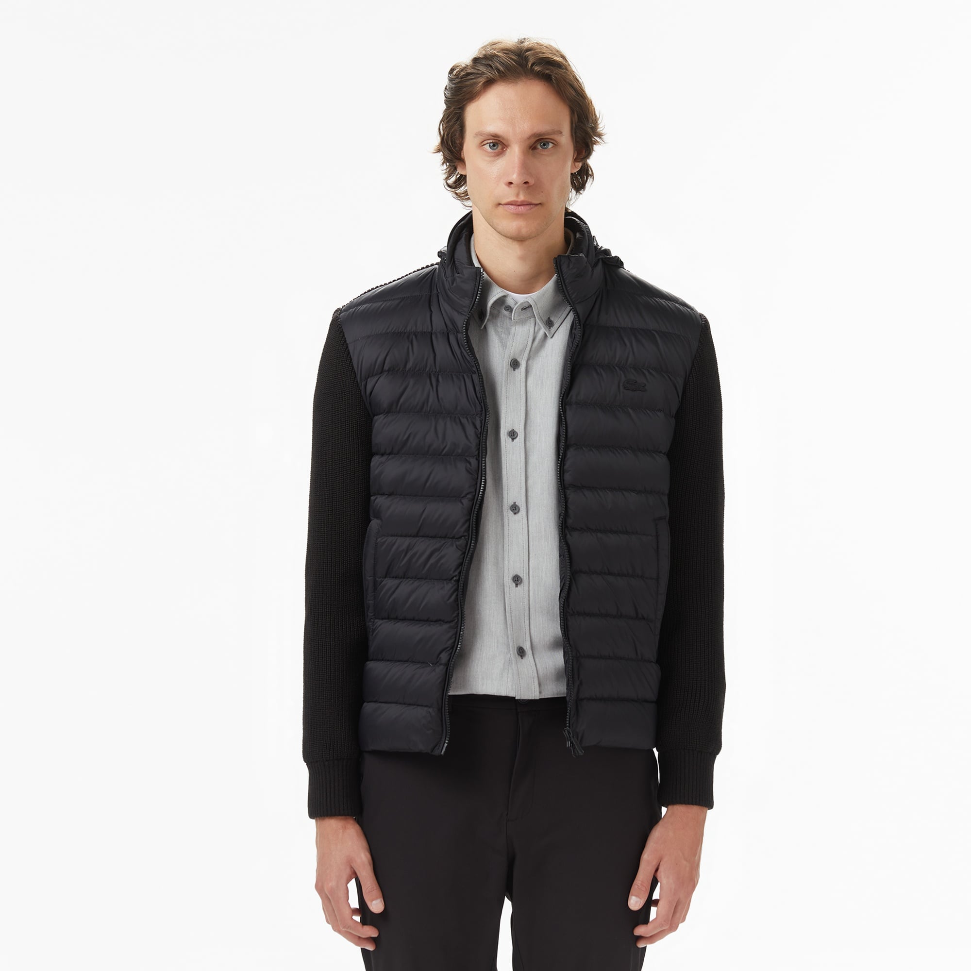 Lacoste Erkek Regular Fit Siyah Mont